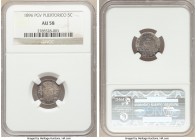 Spanish Colony. Alfonso XIII 5 Centavos 1896-PGV AU58 NGC, KM20. Pearl-gray and plumb toning. 

HID09801242017

© 2020 Heritage Auctions | All Rig...