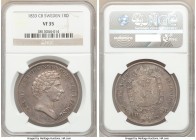 Carl XIV Johan Riksdaler 1833-CB VF35 NGC, KM632.

HID09801242017

© 2020 Heritage Auctions | All Rights Reserved