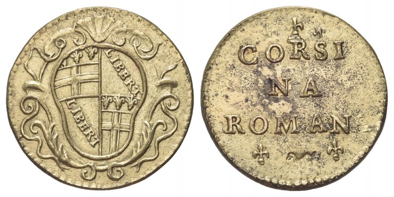 BOLOGNA
Durante Clemente XII (Lorenzo Corsini), 1730-1740. 
Peso monetale dell...