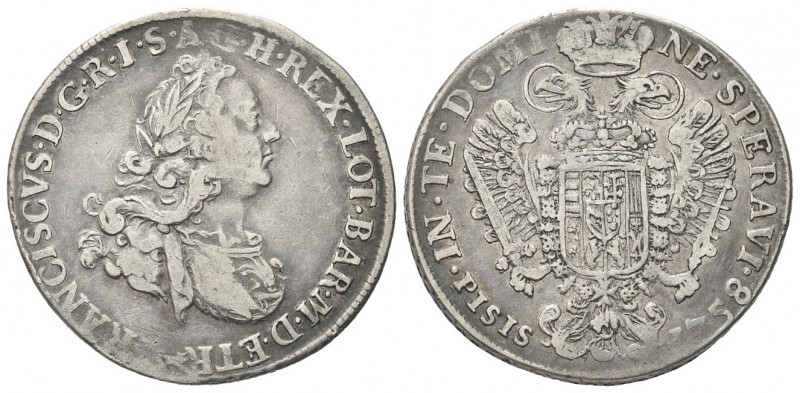 FIRENZE
Francesco II (III) di Lorena, 1737-1765. 
Francescone 1758.
Ag gr. 26...