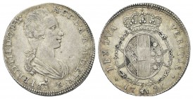 FIRENZE
Ferdinando III di Lorena, Granduca di Toscana, 1790-1801.
Due Paoli 1791
Ag gr. 5,44
Dr. FERD III G P R - H ET B A A M D ETR. Busto drappe...
