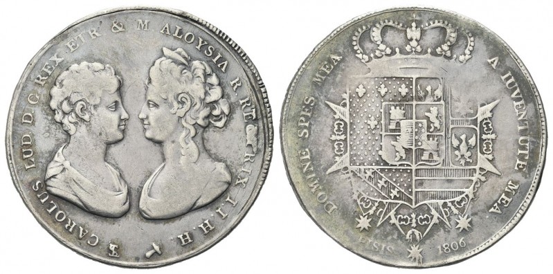 FIRENZE
Carlo Ludovico di Borbone, con la reggenza di Maria Luisa, 1803-1807.
...