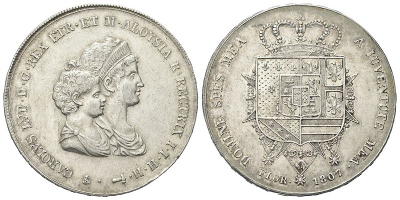 FIRENZE
Carlo Ludovico di Borbone, con la reggenza di Maria Luisa, 1803-1807.
...