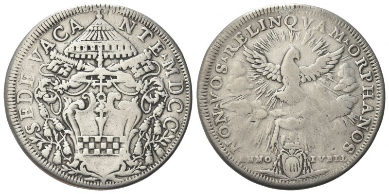ROMA
Sede Vacante (Camerlengo Card. Gio. Battista Spinola), 1700. 
Piastra 170...