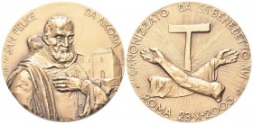 ROMA
Benedetto XVI (Joseph Aloisius Ratzinger), 2005-2013.
Medaglia 2005 a. I opus G. Ventura.
Æ gr. 145,30 mm 69,7
Dr. 1719-1787 SAN FELICE - DA ...
