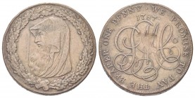 GRAN BRETAGNA
Durante Giorgio III, 1760-1820.
Penny token opus Wilson di Londra 1787.
Æ gr. 28,68 mm 
Dr. Testa di Druido a s., entro corona di fo...