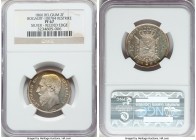 Leopold II silver Proof Restrike 2 Francs 1866 PR67 NGC, Bogaert-1007B4. Reeded edge. Exceptional in preservation, the needle-sharp detail enhanced by...