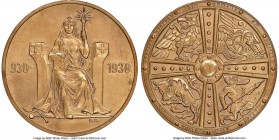 Republic 2 Kronur 1930 MS62 NGC, KM-X1. Lightly toned over gleaming surfaces, and surprisingly absent any larger instances of handling for the assigne...