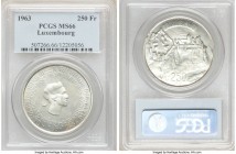 Charlotte 250 Francs 1963 MS66 PCGS, KM53.1. Well-preserved, with bright mint luster enlivening the fields. 

HID09801242017

© 2020 Heritage Auctions...