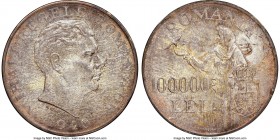 Mihai I 100000 Lei 1946 MS64 NGC, KM71. Graced with a lightly streaked and original surface tone over satiny, lustrous surfaces. 

HID09801242017

© 2...