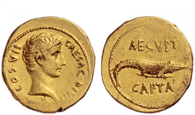 The Roman Empire 
 Issues related to the Victory in the Battle of Actium 
 Aur...