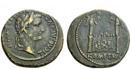 The Roman Empire 
 Tiberius caesar, 9 – 14. A complete set of the Altar of Lugdunum Series for Tiberius 
 Dupondius Lugdunum 12-14, Æ 12.35 g. TI CA...
