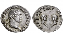 The Roman Empire 
 Vitellius, January – December 69 
 Denarius late April-20 December 69, AR 3.32 g. A VITELLIVS GERM IMP AVGVST TR P Laureate head ...