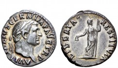 The Roman Empire 
 Vitellius, January – December 69 
 Denarius late April-20 December 69, AR 2.80 g. A VITELLIVS GERM IMP AVG TR P Laureate head r. ...