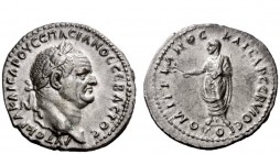 The Roman Empire 
 Vespasian, 69 – 79 
 Didrachm, Caesarea Cappadociae 76-77, AR 6.70 g. AΥTOKΡA KAICAΡ OΥEC
