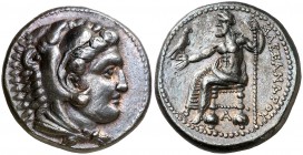 Imperio Macedonio. Alejandro III, Magno (336-323 a.C.). Tarso. Tetradracma. (S. 6713 var) (MJP. 2998). 17,17 g. Bella. Escasa así. EBC.