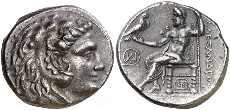 Imperio Macedonio. Alejandro III, Magno (336-323 a.C.). Tiro. Tetradracma. (S. 6...