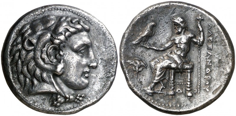 Imperio Macedonio. Alejandro III, Magno (336-323 a.C.). Memfis. Tetradracma. (S....