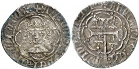 Alfons IV (1416-1458). Mallorca. Ral. (Cru.V.S. 838) (Cru.C.G. 2883). 2,94 g. Ex ANE, 10/1984, nº 526. MBC-.