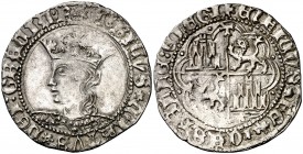 Enrique IV (1454-1474). Toledo. Real. (AB. 693). 3,07 g. Atractiva. Escasa y más así. EBC-.