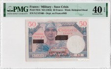 France [#M16, XF] 50 francs Suez Type 1956