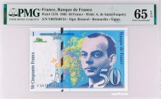 France [#157, GEM] 50 francs Type 1992 Saint-Exupéry