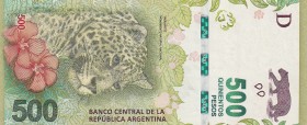 Argentina, 500 Pesos, 2016, UNC, p365
Estimate: USD 40-80