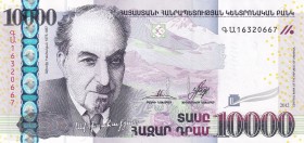 Armenia, 10.000 Dram, 2012, UNC, p57
Estimate: USD 40-80
