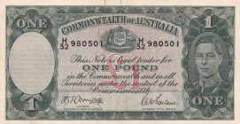 Australia, 1 Pound, 1942, XF(-), p26b
Estimate: USD 40-80