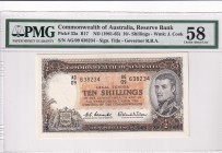 Australia, 10 Shillings, 1961/1965, AUNC, p33a
PMG 58
Estimate: USD 250-500