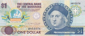 Bahamas, 1 Dollar, 1992, UNC, p50
Estimate: USD 20-40
