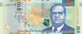 Bahamas, 10 Dollars, 2016, UNC, p79
Estimate: USD 20-40
