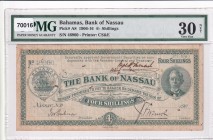 Bahamas, 4 Shillings, 1906/1916, VF, pA8
PMG 30
Estimate: USD 1250-2500