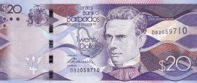 Barbados, 20 Dollars, 2013, UNC, p76
Estimate: USD 20-40