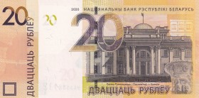 Belarus, 20 Rublei, 2020, UNC, pNew
Estimate: USD 10-20