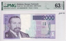 Belgium, 2.000 Francs, 1994/2001, UNC, p151
PMG 63 EPQ
Estimate: USD 225-450