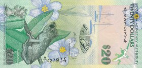 Bermuda, 20 Dollars, 2009, UNC, p60b
Estimate: USD 40-80