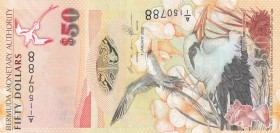 Bermuda, 50 Dollars, 2009, UNC, p61A
Estimate: USD 75-150