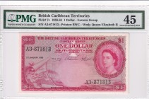 British Caribbean Territories, 1 Dollar, 1958/1964, XF, p7c
PMG 45
Estimate: USD 175-350