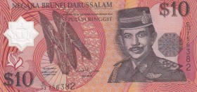Brunei, 10 Ringgit, 1998, UNC, p24b
Estimate: USD 25-50