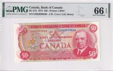 Canada, 50 Dollars, 1975, UNC, p90b
PMG 66 EPQ
Estimate: USD 250-500