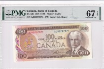 Canada, 100 Dollars, 1975, UNC, p91b
PMG 67 EPQ, High condition
Estimate: USD 450-900