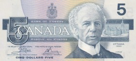Canada, 5 Dollars, 1986, UNC, p95a
Estimate: USD 10-20