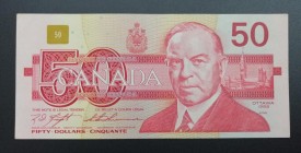 Canada, 50 Dollars, 1988, XF, p98c
Estimate: USD 40-80