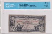 Canada, 10 Dollars, 1935, FINE, pS971
CCCS F-12
Estimate: USD 75-150