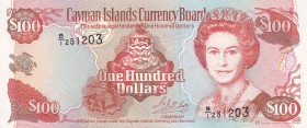 Cayman Islands, 100 Dollars, 1996, UNC, p20
Queen Elizabeth II. Potrait
Estimate: USD 150-300