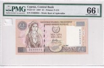 Cyprus, 1 Pound, 1997, UNC, p57
PMG 65 EPQ
Estimate: USD 75-150