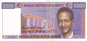 Djibouti, 5.000 Francs, 2002, UNC, p44
Estimate: USD 50-100