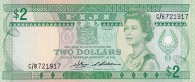 Fiji, 2 Dollars, 1983, UNC, p82a
Queen Elizabeth II. Potrait
Estimate: USD 30-60