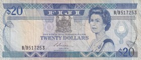 Fiji, 20 Dollars, 1988, VF(+), p88a
Queen Elizabeth II. Potrait
Estimate: USD 30-60